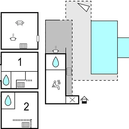 Nyaraló Beautiful In Smarje With Kitchen